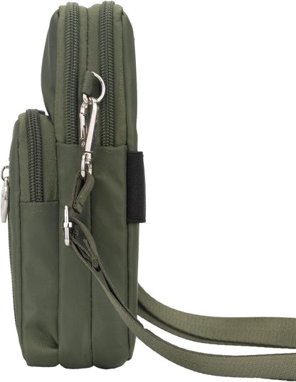 Small Crossbody Bag for Women - Mini Phone Purses with Crossbody Strap and Wallet - Nylon Arm Bag - Colors A