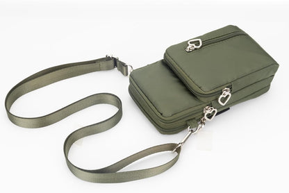 Small Crossbody Bag for Women - Mini Phone Purses with Crossbody Strap and Wallet - Nylon Arm Bag - Colors A