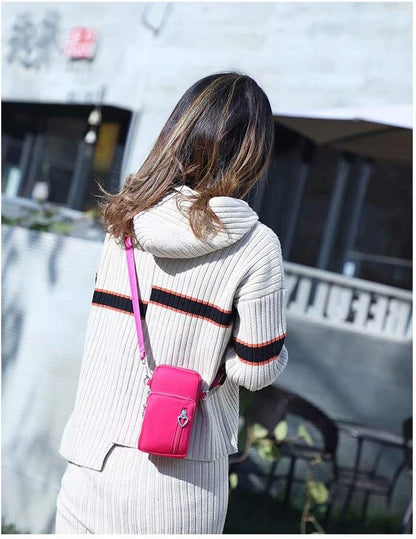 Small Crossbody Bag for Women - Mini Phone Purses with Crossbody Strap and Wallet - Nylon Arm Bag - Colors A