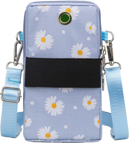 Small Crossbody Bag for Women - Mini Phone Purses with Crossbody Strap and Wallet - Nylon Arm Bag - Colors A