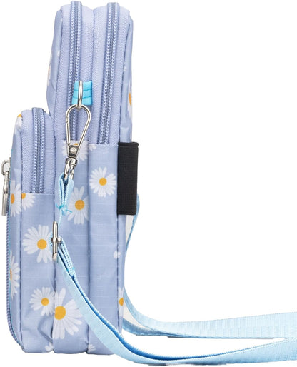 Small Crossbody Bag for Women - Mini Phone Purses with Crossbody Strap and Wallet - Nylon Arm Bag - Colors A
