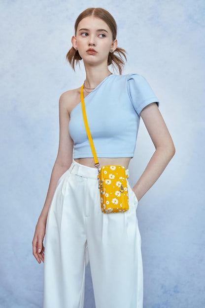 Small Crossbody Bag for Women - Mini Phone Purses with Crossbody Strap and Wallet - Nylon Arm Bag - Colors A