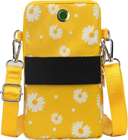 Small Crossbody Bag for Women - Mini Phone Purses with Crossbody Strap and Wallet - Nylon Arm Bag - Colors A