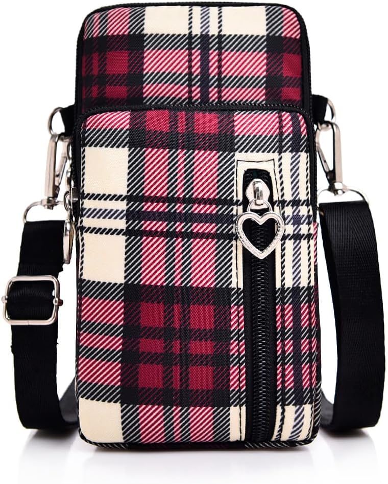Small Crossbody Bag for Women - Mini Phone Purses with Crossbody Strap and Wallet - Nylon Arm Bag - Colors A