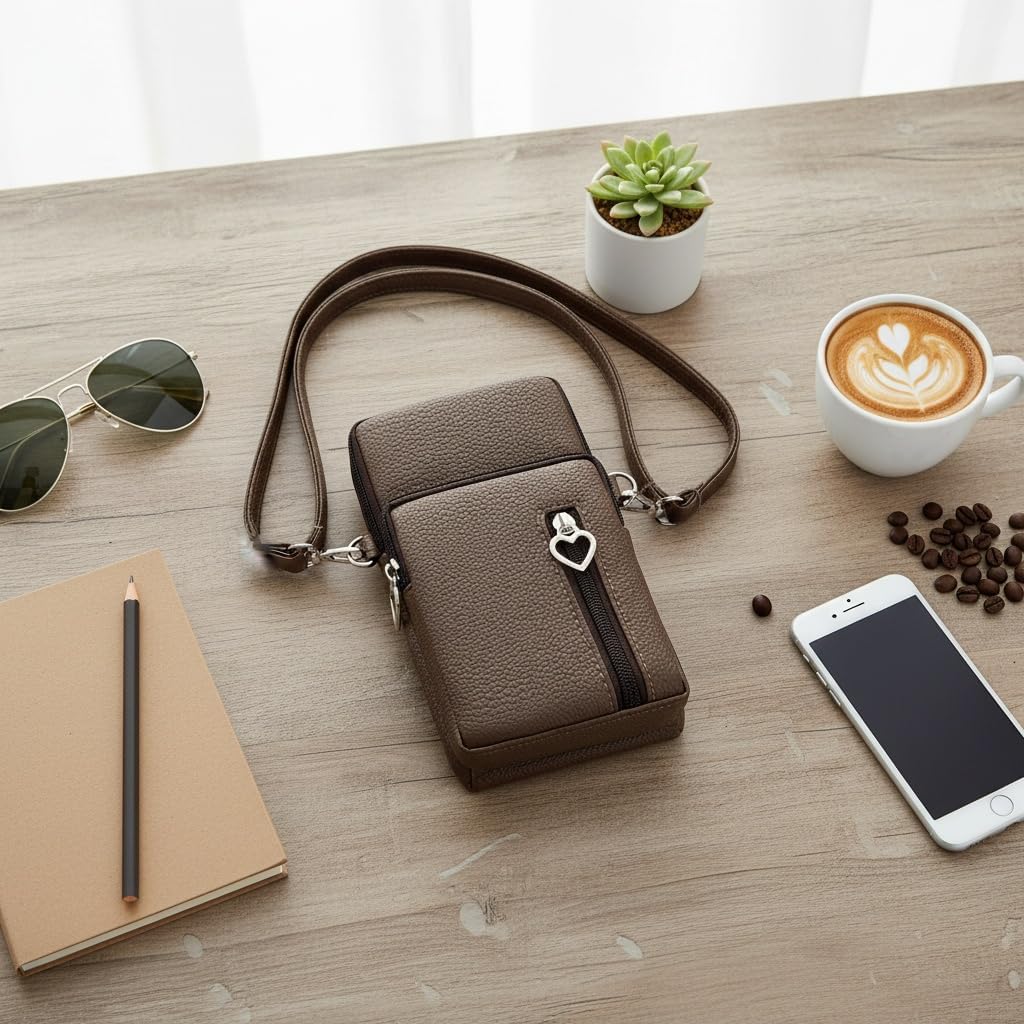Small Crossbody Bag for Women - Mini Phone Purses with Crossbody Strap and Wallet - Nylon Arm Bag - Colors A