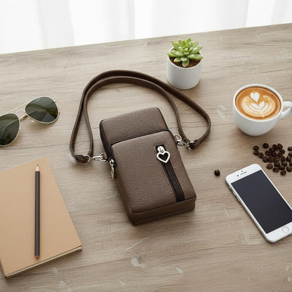 Small Crossbody Bag for Women - Mini Phone Purses with Crossbody Strap and Wallet - Nylon Arm Bag - Colors A