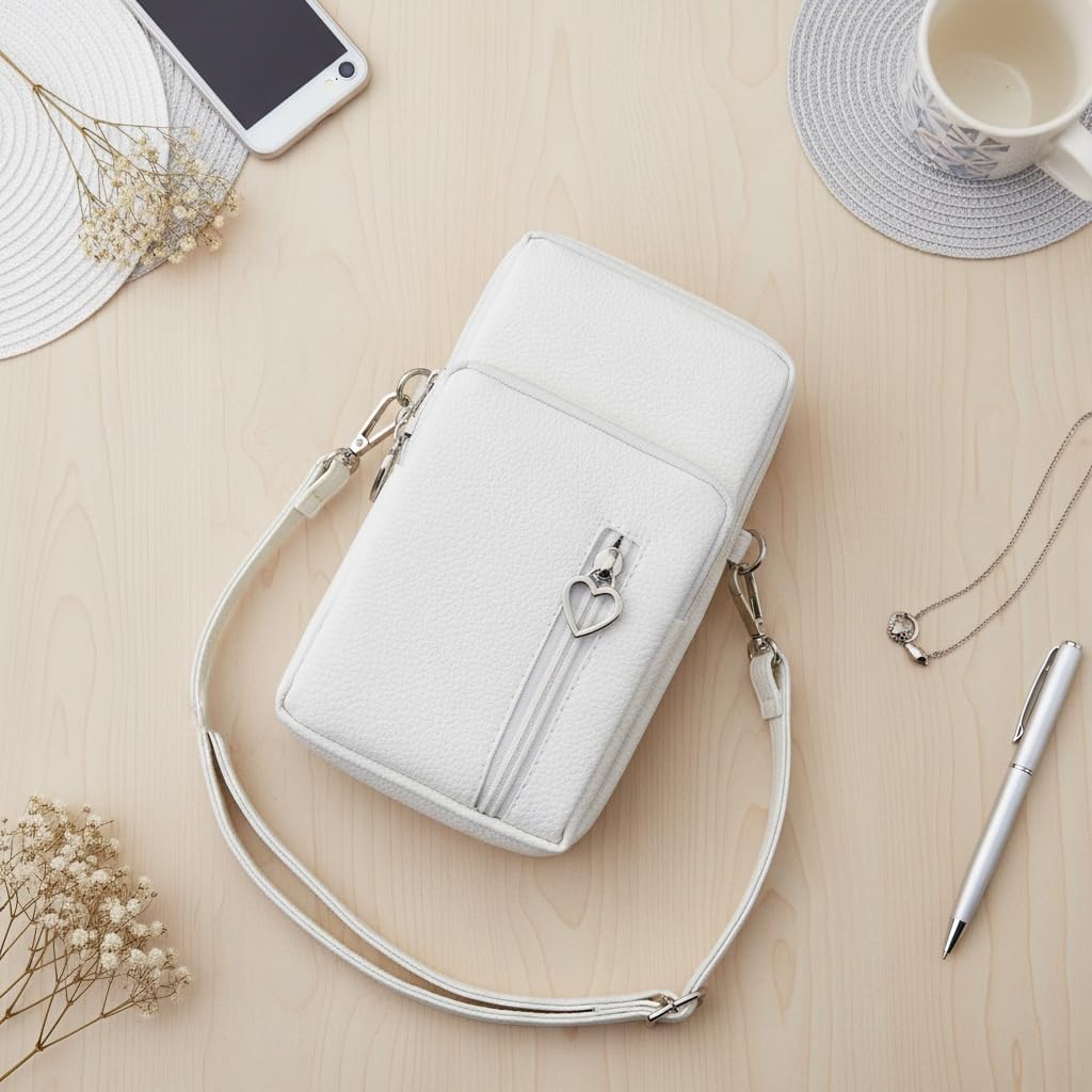 Small Crossbody Bag for Women - Mini Phone Purses with Crossbody Strap and Wallet - Nylon Arm Bag - Colors A