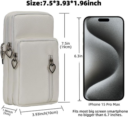 Small Crossbody Bag for Women - Mini Phone Purses with Crossbody Strap and Wallet - Nylon Arm Bag - Colors A