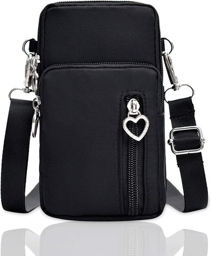 Lightweight Small Crossbody bags Cell Phone Purses Travel Pouch Shoulder Bag for Women - Colors B