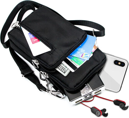 Lightweight Small Crossbody bags Cell Phone Purses Travel Pouch Shoulder Bag for Women - Colors B