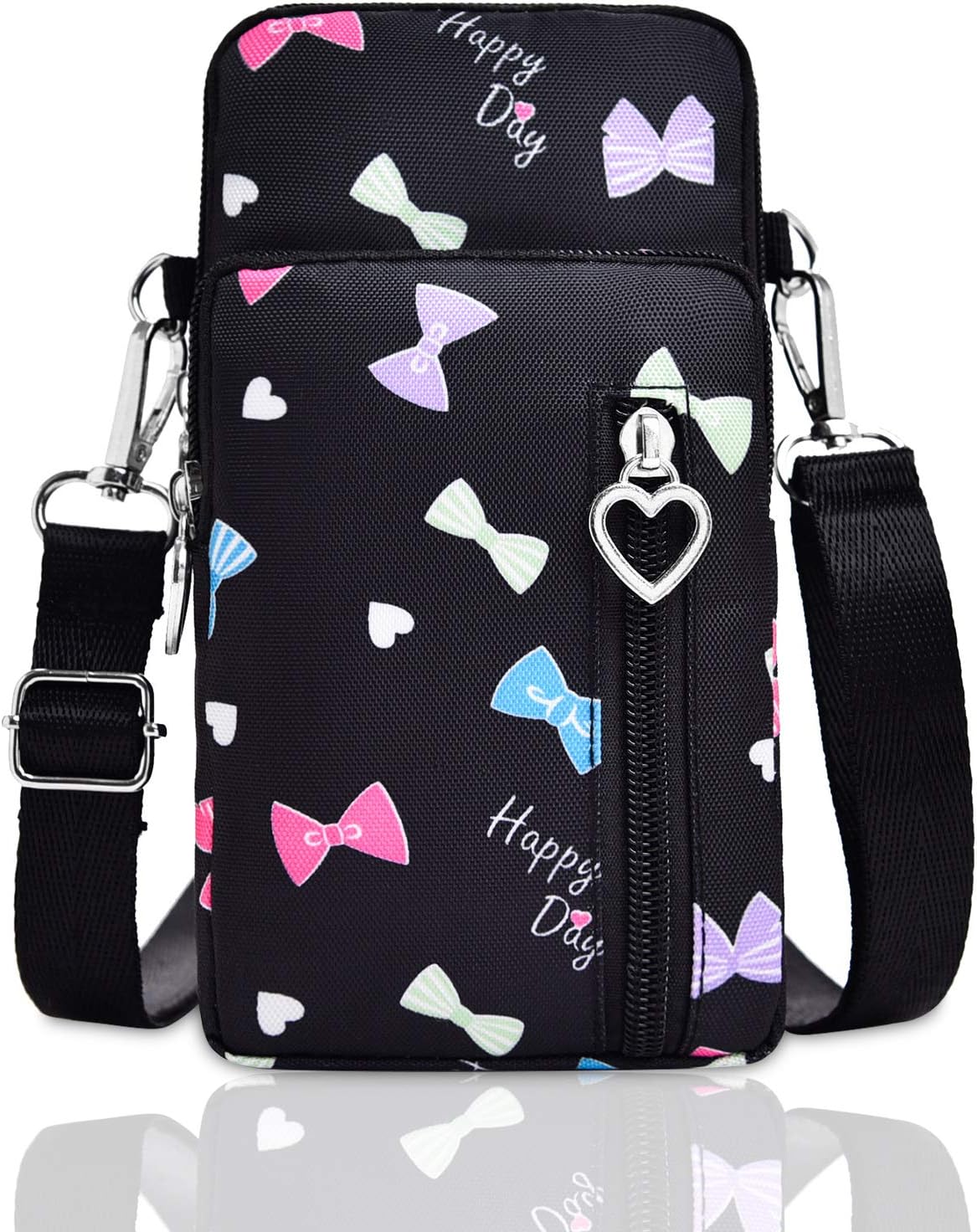 Lightweight Small Crossbody bags Cell Phone Purses Travel Pouch Shoulder Bag for Women - Colors B