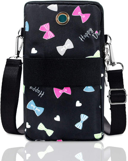 Lightweight Small Crossbody bags Cell Phone Purses Travel Pouch Shoulder Bag for Women - Colors B