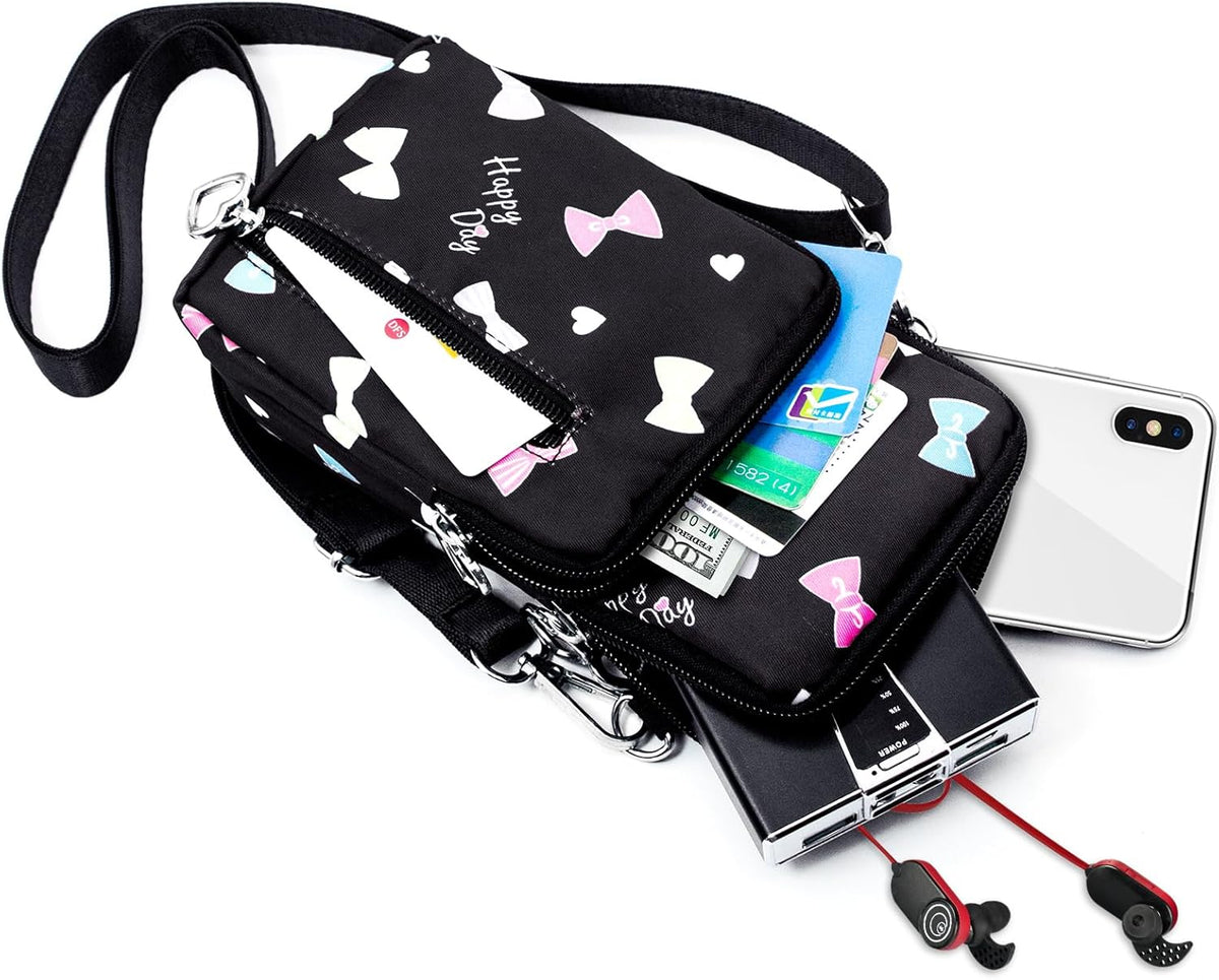 Lightweight Small Crossbody bags Cell Phone Purses Travel Pouch Shoulder Bag for Women - Colors B