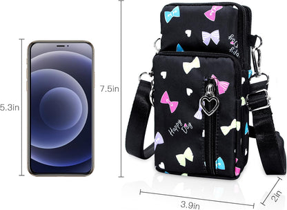 Lightweight Small Crossbody bags Cell Phone Purses Travel Pouch Shoulder Bag for Women - Colors B