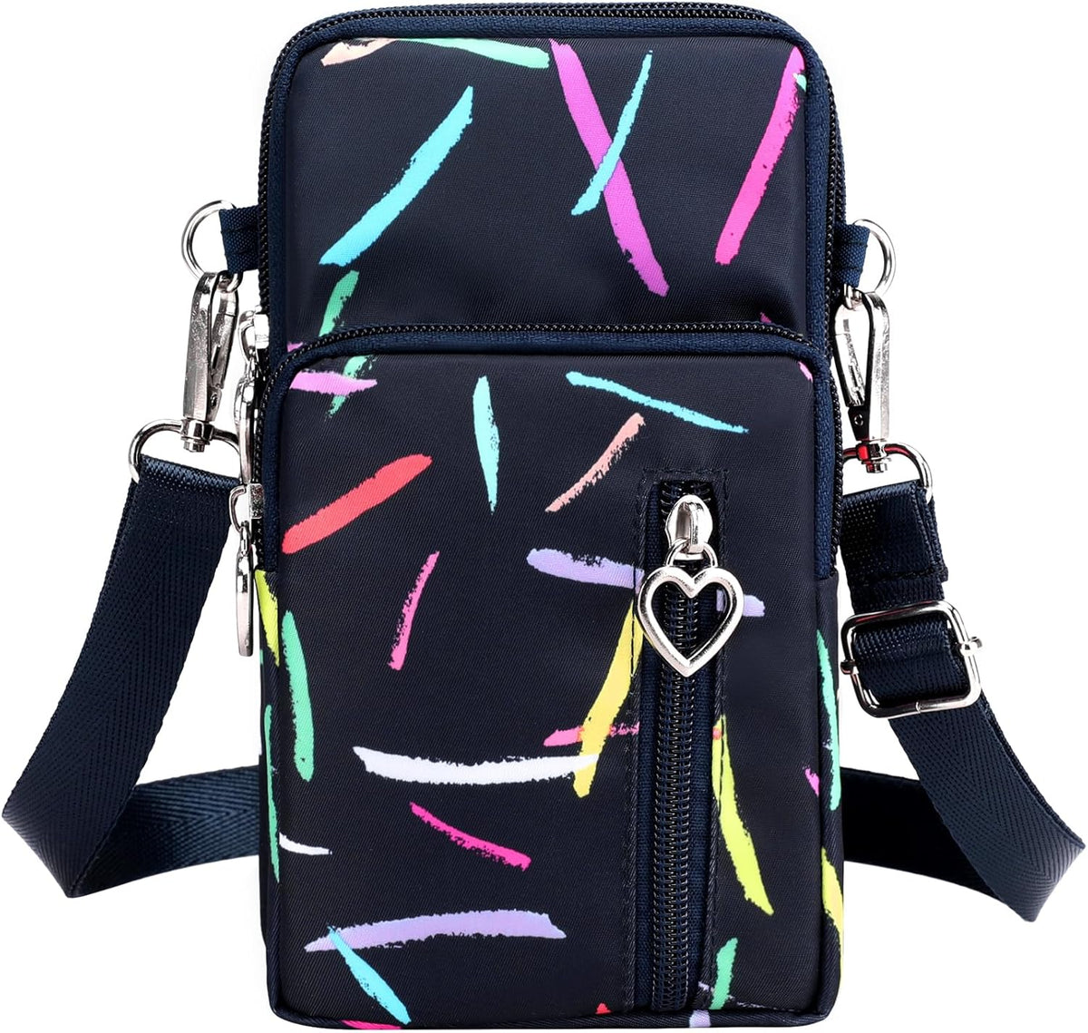 Lightweight Small Crossbody bags Cell Phone Purses Travel Pouch Shoulder Bag for Women - Colors B