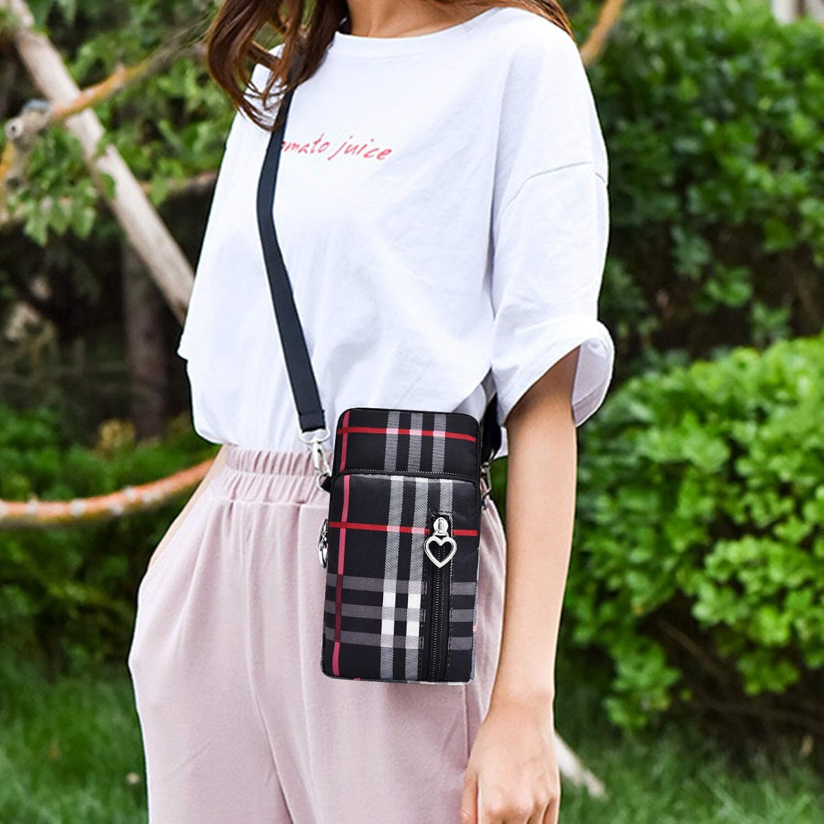 Lightweight Small Crossbody bags Cell Phone Purses Travel Pouch Shoulder Bag for Women - Colors B