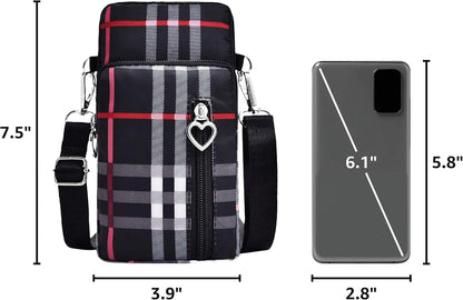 Lightweight Small Crossbody bags Cell Phone Purses Travel Pouch Shoulder Bag for Women - Colors B