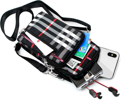 Lightweight Small Crossbody bags Cell Phone Purses Travel Pouch Shoulder Bag for Women - Colors B