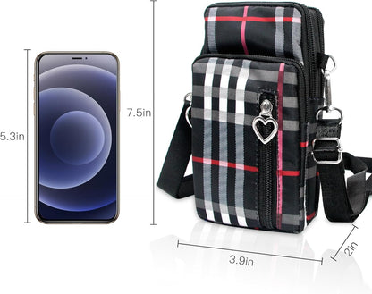 Lightweight Small Crossbody bags Cell Phone Purses Travel Pouch Shoulder Bag for Women - Colors B