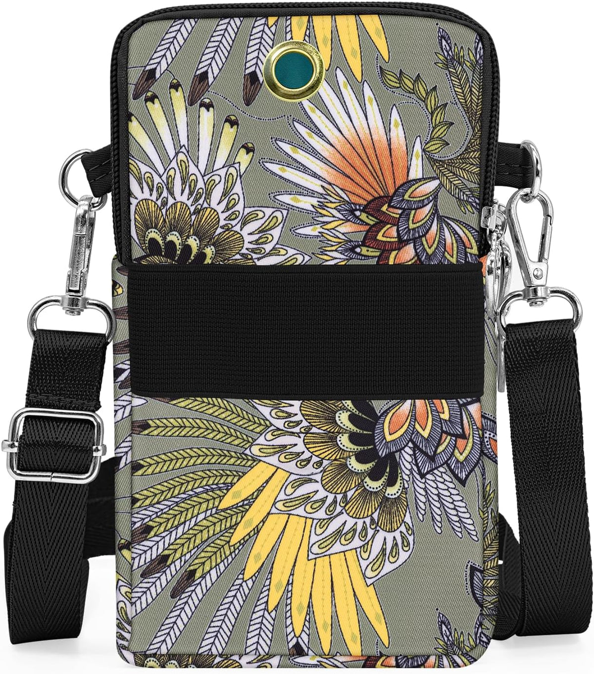 Lightweight Small Crossbody bags Cell Phone Purses Travel Pouch Shoulder Bag for Women - Colors B