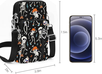 Lightweight Small Crossbody bags Cell Phone Purses Travel Pouch Shoulder Bag for Women - Colors B