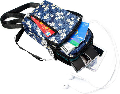 Lightweight Small Crossbody bags Cell Phone Purses Travel Pouch Shoulder Bag for Women - Colors B