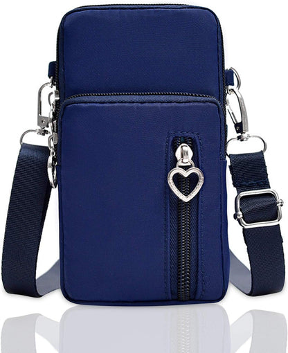 Lightweight Small Crossbody bags Cell Phone Purses Travel Pouch Shoulder Bag for Women - Colors B