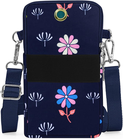 Lightweight Small Crossbody bags Cell Phone Purses Travel Pouch Shoulder Bag for Women - Colors B