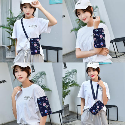 Lightweight Small Crossbody bags Cell Phone Purses Travel Pouch Shoulder Bag for Women - Colors B