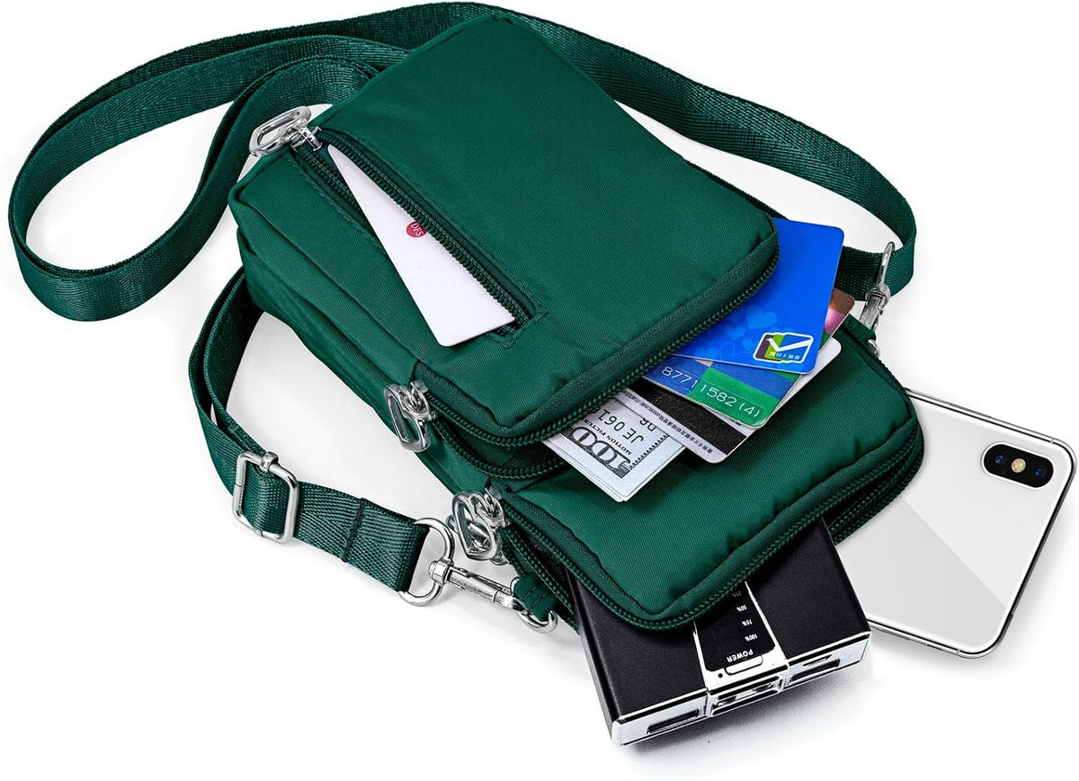 Lightweight Small Crossbody bags Cell Phone Purses Travel Pouch Shoulder Bag for Women - Colors B