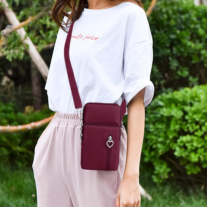 Lightweight Small Crossbody bags Cell Phone Purses Travel Pouch Shoulder Bag for Women - Colors B