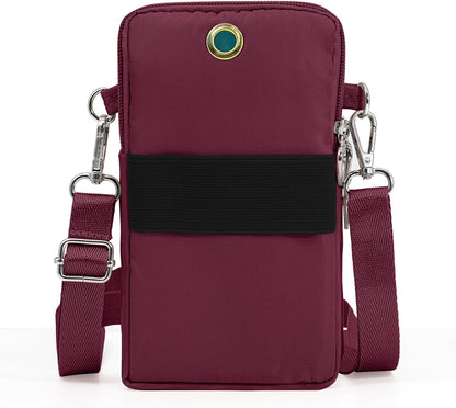 Lightweight Small Crossbody bags Cell Phone Purses Travel Pouch Shoulder Bag for Women - Colors B