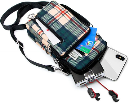 Lightweight Small Crossbody bags Cell Phone Purses Travel Pouch Shoulder Bag for Women - Colors B