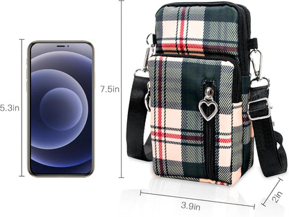 Lightweight Small Crossbody bags Cell Phone Purses Travel Pouch Shoulder Bag for Women - Colors B