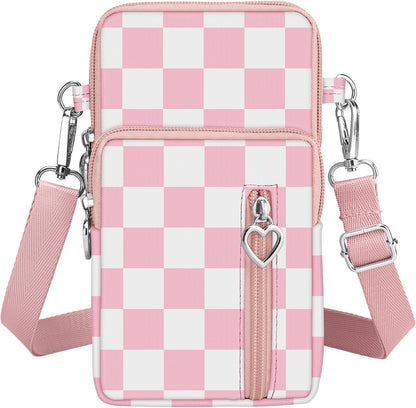 Lightweight Small Crossbody bags Cell Phone Purses Travel Pouch Shoulder Bag for Women - Colors B