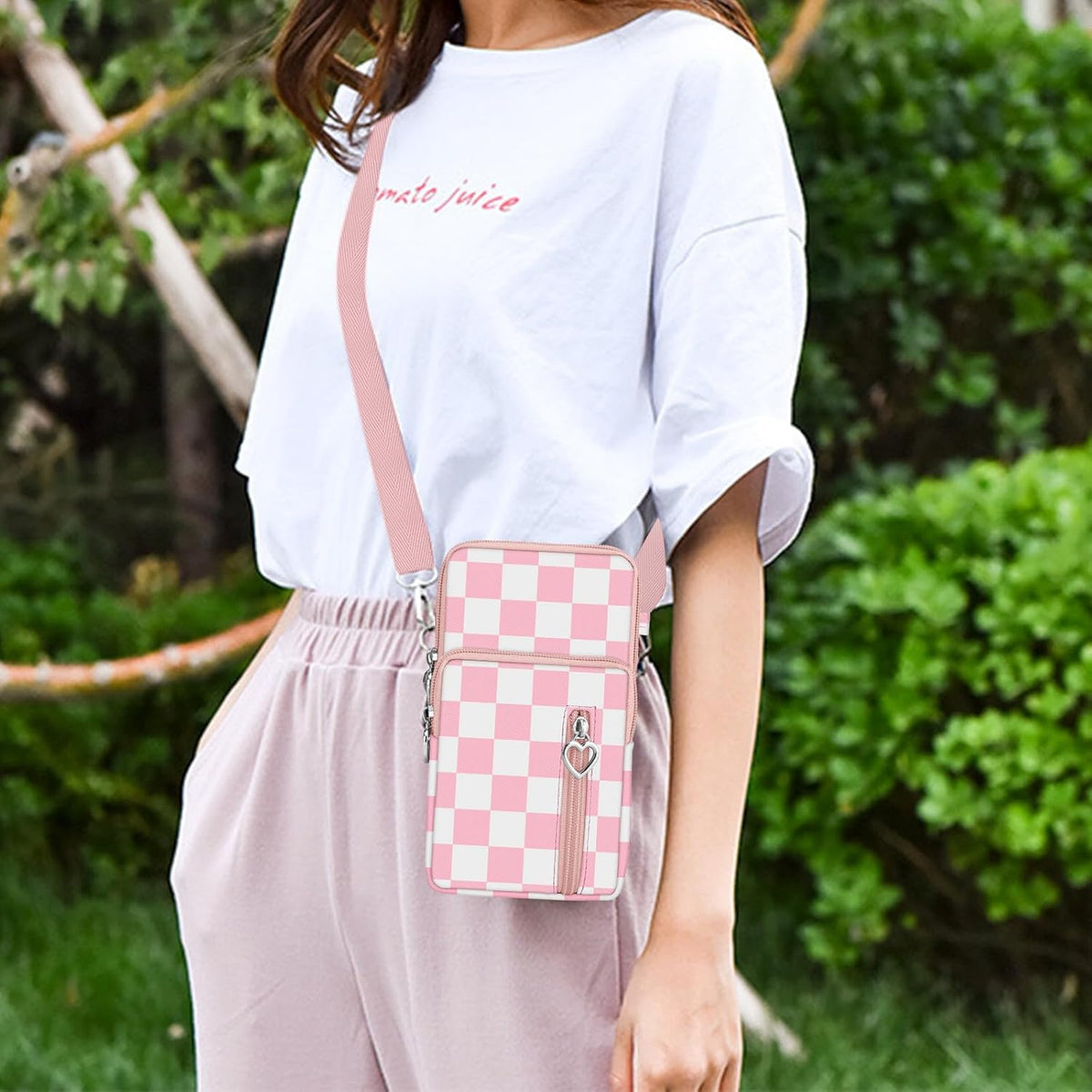 Lightweight Small Crossbody bags Cell Phone Purses Travel Pouch Shoulder Bag for Women - Colors B