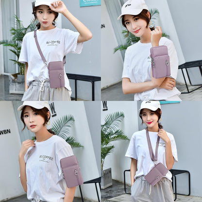 Lightweight Small Crossbody bags Cell Phone Purses Travel Pouch Shoulder Bag for Women - Colors B