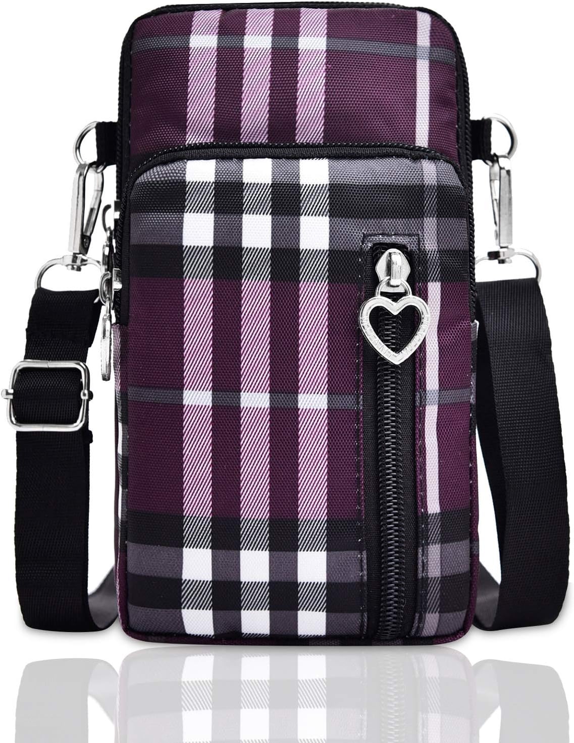 Lightweight Small Crossbody bags Cell Phone Purses Travel Pouch Shoulder Bag for Women - Colors B