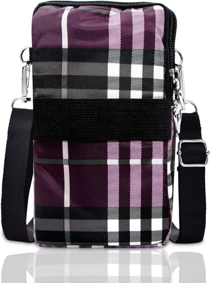 Lightweight Small Crossbody bags Cell Phone Purses Travel Pouch Shoulder Bag for Women - Colors B