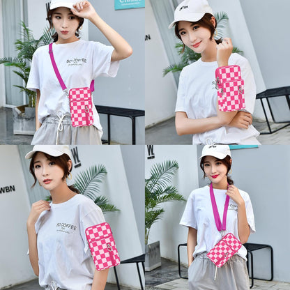 Lightweight Small Crossbody bags Cell Phone Purses Travel Pouch Shoulder Bag for Women - Colors B
