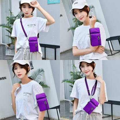 Lightweight Small Crossbody bags Cell Phone Purses Travel Pouch Shoulder Bag for Women - Colors B