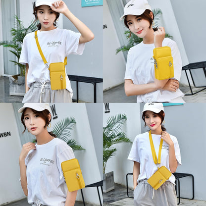 Lightweight Small Crossbody bags Cell Phone Purses Travel Pouch Shoulder Bag for Women - Colors B