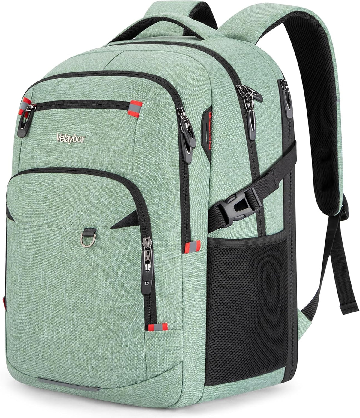 40L Expandable Laptop Backpack, Anti-thief Travel Backpack with USB Charging Port, Airline Approved Business Waterproof Carry on Luggage, Fits 15.6" Laptop for Men Women