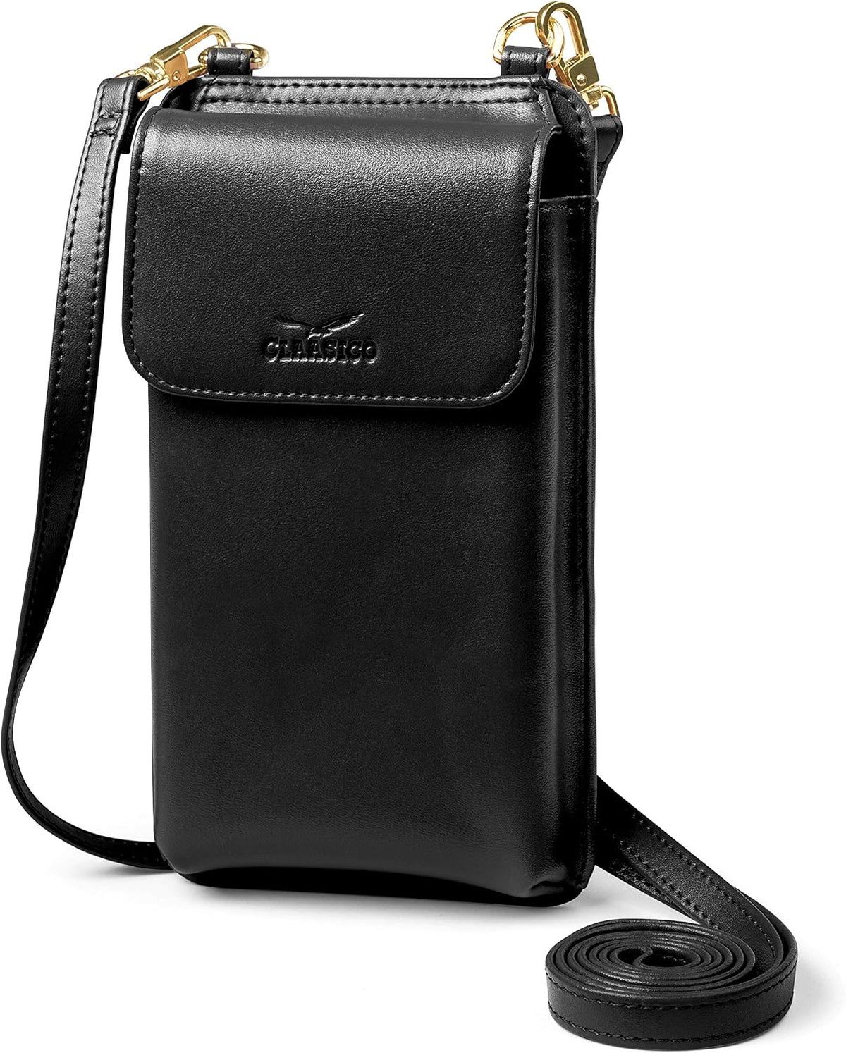 Crossbody Phone Purse for Women – RFID Phone Case Wallet w/Magnetic Closure & Separate Zipper Pocket Crossbody Bag