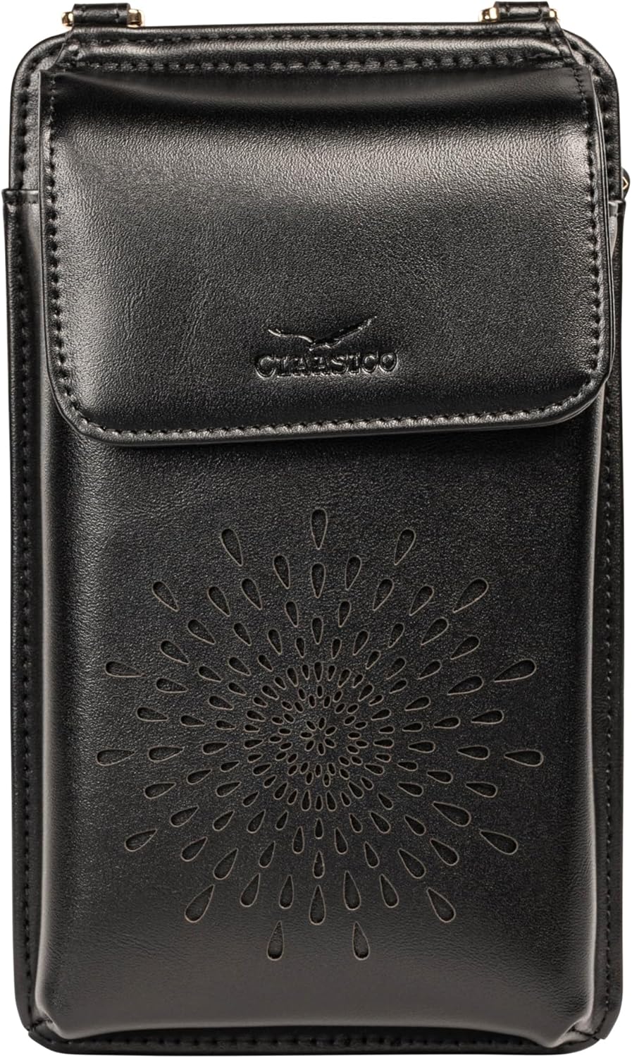 Crossbody Phone Purse for Women – RFID Phone Case Wallet w/Magnetic Closure & Separate Zipper Pocket Crossbody Bag