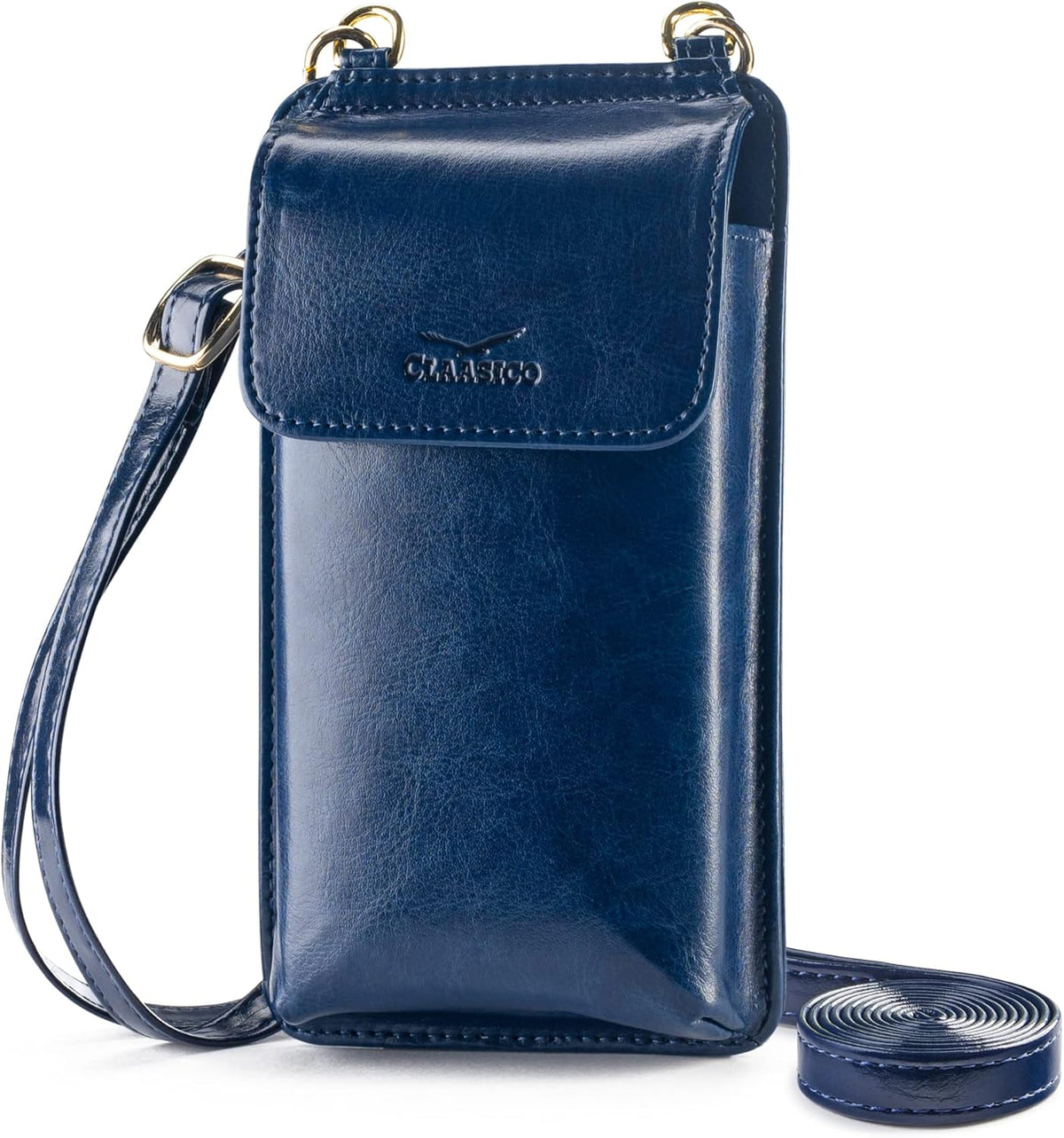 Crossbody Phone Purse for Women – RFID Phone Case Wallet w/Magnetic Closure & Separate Zipper Pocket Crossbody Bag