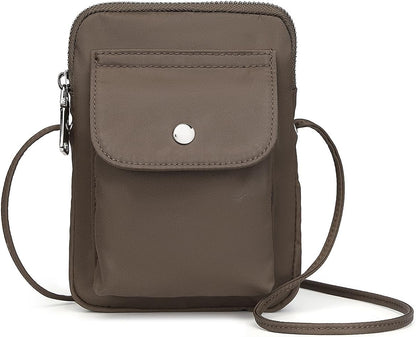 nylon Crossbody Lanyard Mobile Phone Bag Stylish Accessory With Adjustable Strap - Colors A