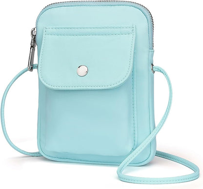 nylon Crossbody Lanyard Mobile Phone Bag Stylish Accessory With Adjustable Strap - Colors A