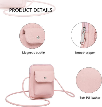 nylon Crossbody Lanyard Mobile Phone Bag Stylish Accessory With Adjustable Strap - Colors A