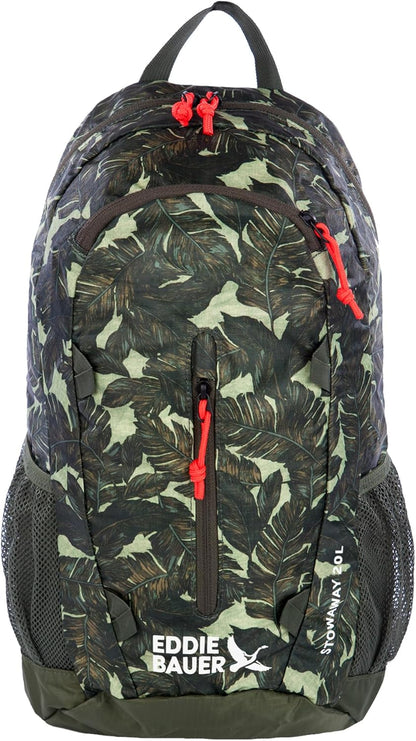 Stowaway Packable Backpack | Travel | Outdoor | Lightweight | Foldable | Durable | Ripstop Polyester | 30L - Dark Forest